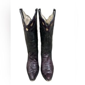 Buitre stingray distressed‎ western boots size 8 Bw3